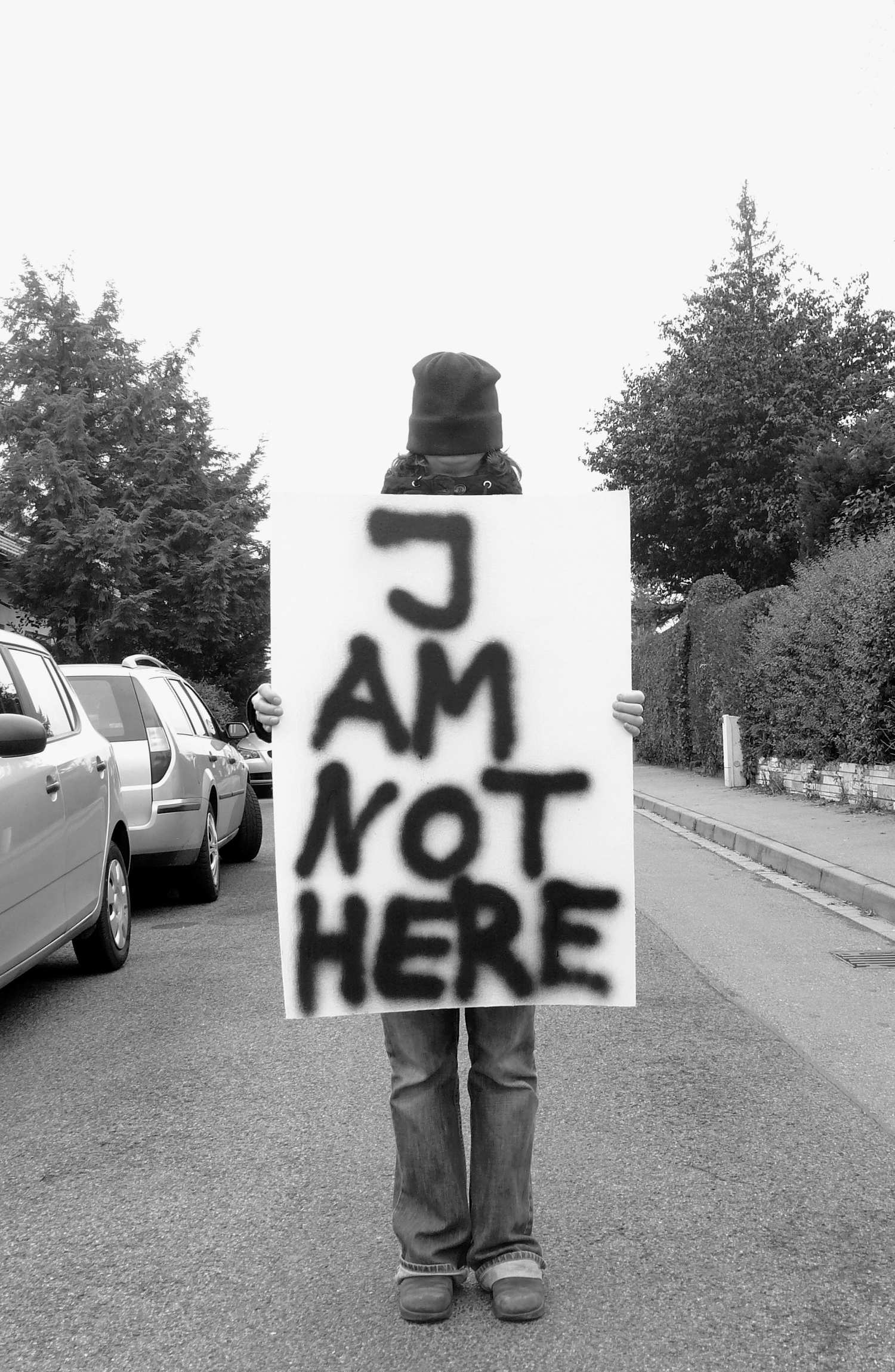 I am not here